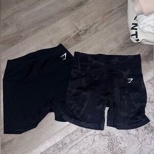 Gymshark Black Athletic Shorts